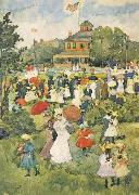 Maurice Prendergast Franklin Park Boston oil